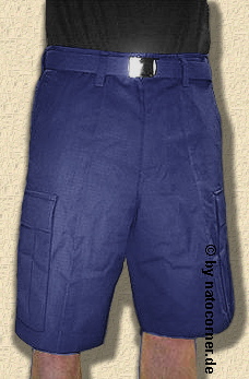 Shorts; Typ: BDU, Farbe: navy-blue, 100% Baumwolle -RipStop.