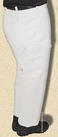 Moleskinhosen in weiß : ein Service v. natoshop.de