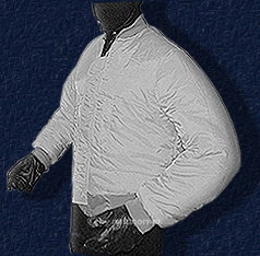 grey lining -or- orange lining...depending on availability